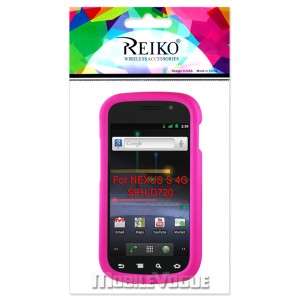   Cover Skin Case for Samsung Nexus S 4G D720 Sprint Hot Pink  