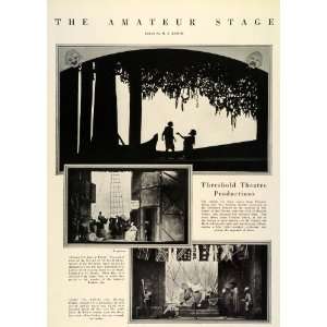  1924 Print Threshold Theatre Productions Stage Sleeping 