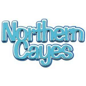  Scrap Your Trip Northern Cayes 3 Layer Laser Title Cut 