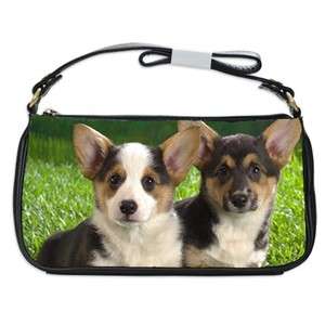 Corgi Pembroke Cardigan Dog Puppy Puppies #12 Shoulder Clutch Bag 