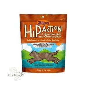  Zukes Hip Action, Peanut Butter 6.0 oz. (Pack of 12) Pet 