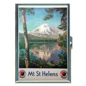  Mount St. Helens Northern Pacific ID Holder, Cigarette 