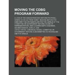  Moving the CDBG program forward a look at the 