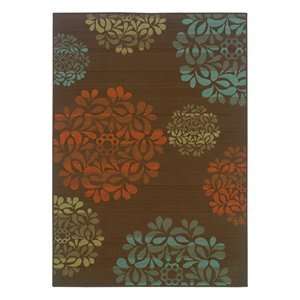  OW Sphinx Montego Brown / Blue Transitional Rug 710 x 10 