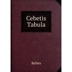  Cebetis Tabula Kebes Books