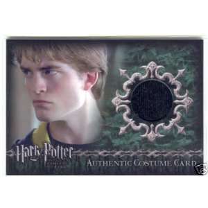   Potter GOF C2 Black Material   Cedric (Robert Pattinson) Costume Card