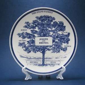  Personalized Family Tree Plate