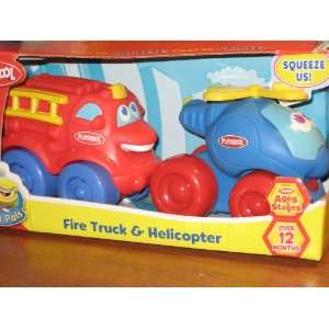  Fire Truck & Helicopter Toys & Games