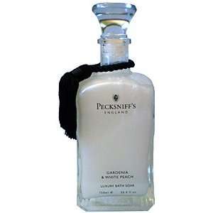  Pecksniffs Gardenia & White Peach Luxury Bath Soap 25.4 Fl 