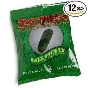 Zotes Dill Pickle, 5 Ounce Bags (Pack of Grocery & Gourmet Food