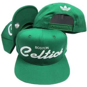 Boston Celtics Green 25th Anniversary Snapback Adjustable Plastic Snap 