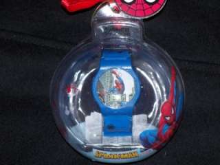 New Spiderman Marvel Kids Digital Wrist Watch Blue FREE SHIP  
