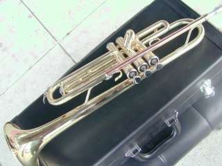 BerkeleyWind Rose Brass Bb Trumpet w/Case 7c 798936801425  