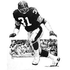 Donnie Shell Pittsburgh Steelers Lithograph  Sports 