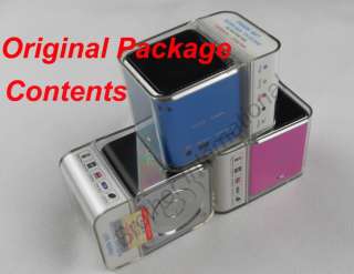 iPod iPhone SD  Mini Portable Music Angel USB Speake  