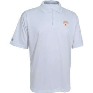   National Champions White Control Desert Dry Polo
