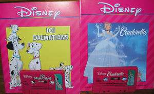 Disney Read Along Book & Cassettes Tapes Mermaid Snow White & More 