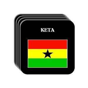  Ghana   KETA Set of 4 Mini Mousepad Coasters Everything 