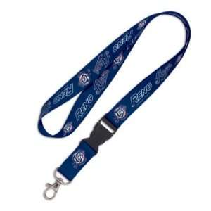  Reno Aces Official Logo Lanyard Keychain Sports 
