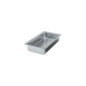   Size Water / Spillage Pan, 6.4 in Deep, Stainless