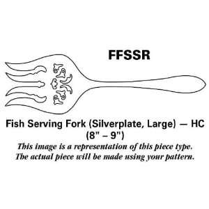 Chambly Filets (Silverplate) Fish Serving Fork Silverplate Large HC 