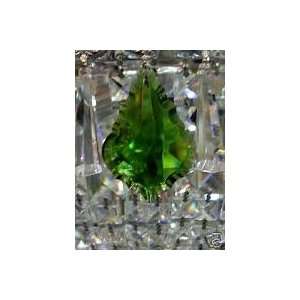   63mm 2.5 Green French Cut Chandelier Crystal Prism