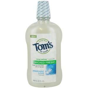  Toms of Maine   Natural Mouthwash Wicked Fresh Peppermint 