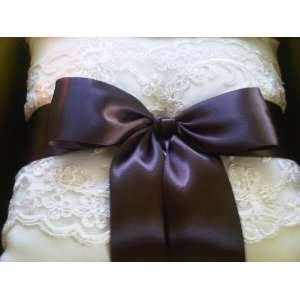 Bridal Chantilly Lace Ivory Wedding Ceremony Ring Pillow 