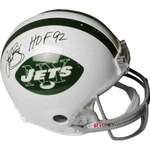  John Riggins Autographed New York Jets Pro Line Helmet 