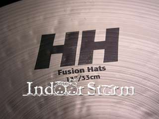This auction is for a new pair of 13 HH Fusion hi hats in a 