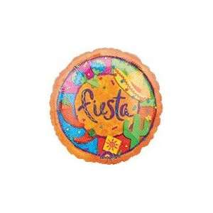  18 Fiesta Ole Ole Mylar Balloon   Mylar Balloon Foil 