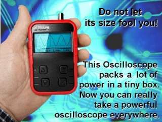 This mini oscilloscope packs a lot of power in a tiny box.Now you can 