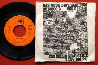 CHICAGO FREE/FREE COUNTRY 1970 GERMAN 7“ PS  