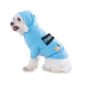 SPANK ME Hooded (Hoody) T Shirt with pocket for your Dog or Cat MEDIUM 