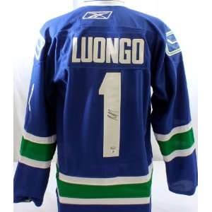  Roberto Luongo Signed Jersey GAI   Autographed NHL Jerseys 