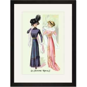   17x23, Le Costume Royals Two Robespierre Silk Gowns