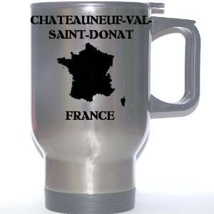  France   CHATEAUNEUF VAL SAINT DONAT Stainless Steel Mug 