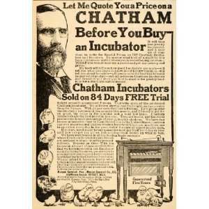  1907 Ad Chatham Incubators Manson Campbell Company Ltd 