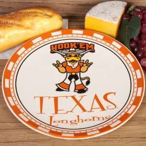  Texas Longhorns Game Day Round Ceramic Plate Sports 