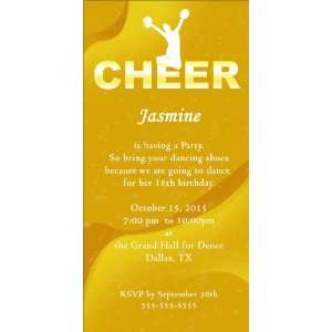  Cheer Dance Yellow   100 Cards