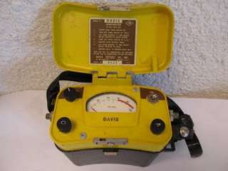   Emergency Equipment Model D 1 VAPOTESTER Explosive Gas Sniffer Meter