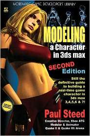 Modeling a Character in 3 DS Max, (155622088X), Paul Steed, Textbooks 
