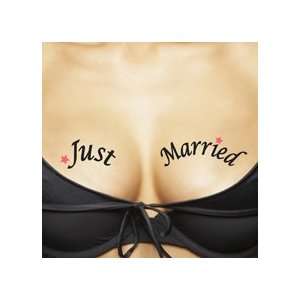    ta toos Temporary Tattoos For Your Ta Tas, Just Married / Lucky You
