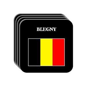 Belgium   BLEGNY Set of 4 Mini Mousepad Coasters 