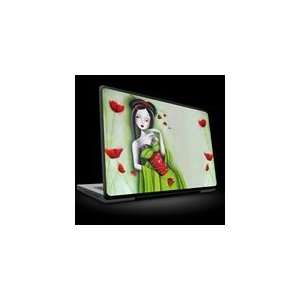  Miss Coquelicot 15 Inch Laptop Skin by Sybile Electronics