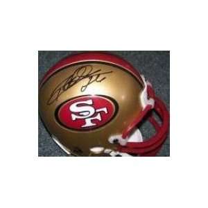  Rod Woodson autographed Football Mini Helmet (San 