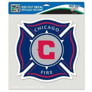  MLS Chicago Fire Decal   8 X 8 Colored Die Cut Sports 