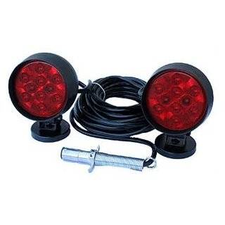 LED Magnetic Tow Truck Tail Brake Turn Towing RV Lights