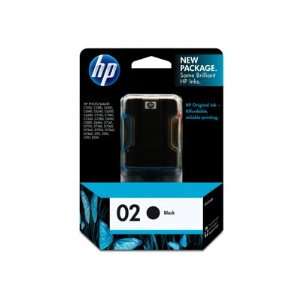  HEWLETT PACKARD HP 02 US Black Ink Cartridge Use in 