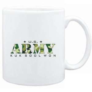  Mug White  US ARMY Kuk Sool Won / CAMOUFLAGE  Sports 